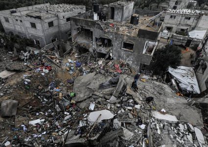 شهداء وجرحى في قصف الاحتلال منزلا في تل الهوا بمدينة غزة