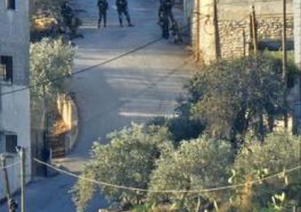 قوات الاحتلال تقتحم قريتي بورين ومادما جنوب نابلس