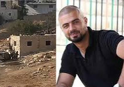 الاحتلال يُخطر بهدم منزل الشهيد مهند العسود في بلدة إذنا