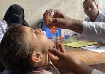 الصحة العالمية: انتهاء المرحلة الثانية من حملة التطعيم في قطاع غزة