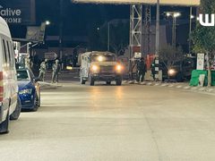 قوات الاحتلال تشدد من اجراءاتها العسكرية في محيط نابلس