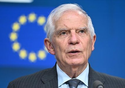 بوريل يقترح تعليق الحوار السياسي بين الاتحاد الأوروبي وإسرائيل