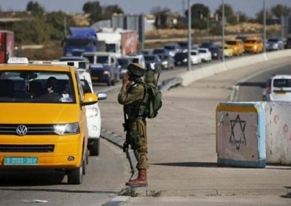 الاحتلال ينصب حواجز عسكرية شرق قلقيلية