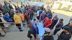 7 شهداء بقصف الاحتلال خيمة نازحين جنوب مواصي خانيونس جنوب قطاع غزة