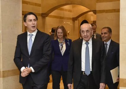 المبعوث الأميركي يصل بيروت لبحث اتفاق وقف إطلاق النار