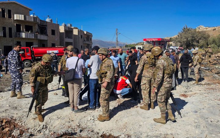 الجيش اللبناني يعلن استشهاد ثلاثة من جنوده في غارة للاحتلال