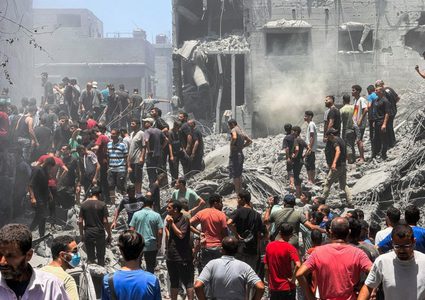 7 شهداء في استهداف الاحتلال مواطنين شمال قطاع غزة وفي رفح