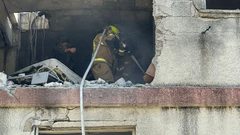 "دمار هائل في كريات شمونة إثر سقوط صاروخ شمال فلسطين المحتلة"