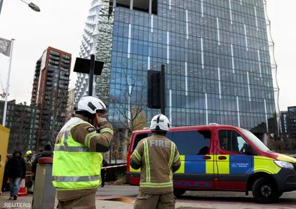 تفجير طرد مشبوه قرب السفارة الأمريكية في لندن