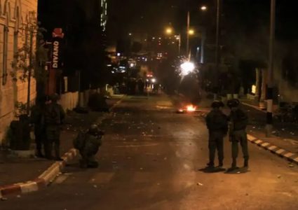 مواجهات مع الاحتلال في بلدة يعبد