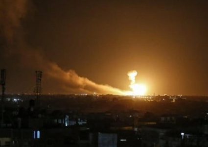 عدوان إسرائيلي يستهدف معبر جوسية بريف حمص في سوريا