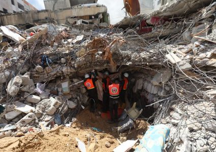 الاحتلال يعطل عمل الدفاع المدني بغزة لليوم الــ34