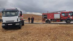 إغلاق طريق المعرجات بين رام الله وأريحا إثر انقلاب صهريج غاز