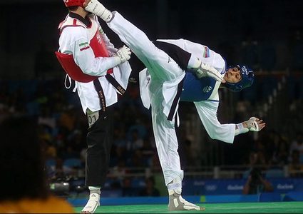 لاعب المنتخب الوطني للتايكوندو لذوي الهمم براء عبده يشارك في بطولة البومسي