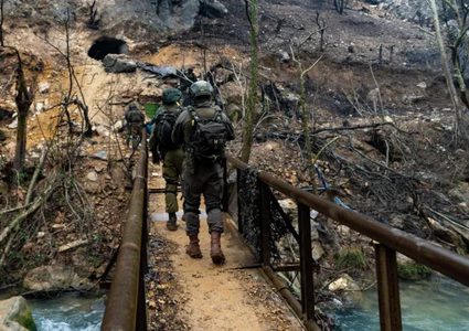 جيش الاحتلال: قوات من لواء "غولاني" تصل منطقة نهر الليطاني