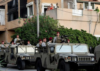 جيش الاحتلال: قوات الجيش اللبناني بدأت الانتشار في الجنوب