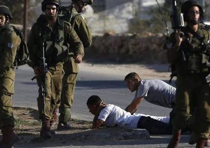 الاحتلال يعتقل 4 مواطنين من قلقيلية