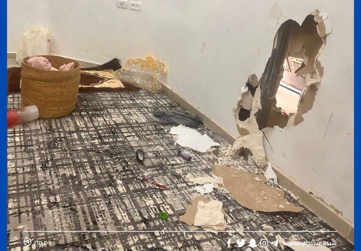 الدمار والخراب في منزل المواطن يوسف حسن نصرالله في بيت فوريك