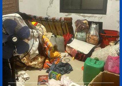 الدمار والخراب في منزل المواطن يوسف حسن نصرالله في بيت فوريك