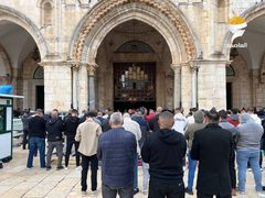 50 ألفا يؤدون صلاة الجمعة في المسجد الأقصى المبارك