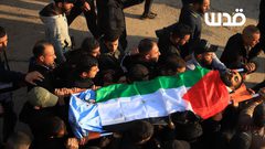 تشييع جثماني الشهيدين غنام وأبو عرة في عقابا شمال طوباس