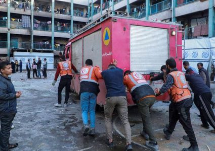 الدفاع المدني يحذر من توقف خدماته بالمنطقة الانسانية