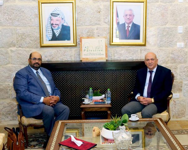 فلسطين وجنوب إفريقيا تبحثان آفاق التعاون المشترك