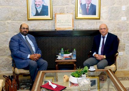 فلسطين وجنوب إفريقيا تبحثان آفاق التعاون المشترك