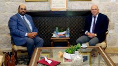 فلسطين وجنوب إفريقيا تبحثان آفاق التعاون المشترك