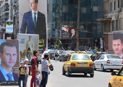 الأسد وعائلته في موسكو