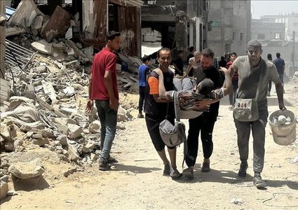 استشهاد شاب بقصف من مسيرة إسرائيلية في بيت لاهيا