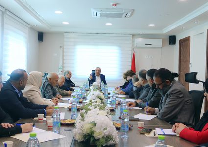 الشيخ يلتقي رؤساء الاتحادات والأمناء العامين للمنظمات الشعبية