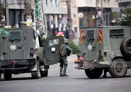 إصابة مواطن بالرصاص الحي خلال اقتحام الاحتلال مدينة نابلس