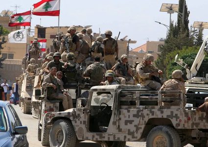 الجيش اللبناني يعمل على الانتشار في القطاعين الأوسط والغربي
