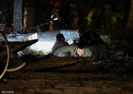 اصابة 16 اسرائيليا جراء إطلاق صاروخ من اليمن