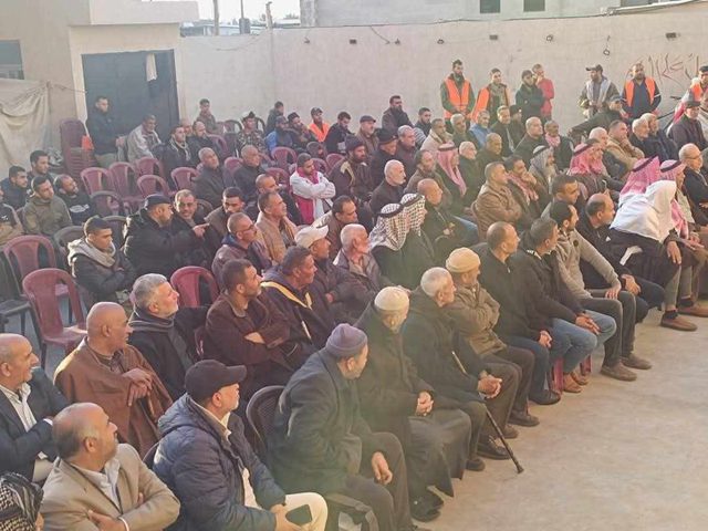 تجمع عائلات الوسطى يجمدون مهامهم في تأمين المساعدات حتى كشف قضية اغتيال البطنيجي