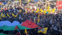 مسيرة حاشدة في أريحا رفضا للفلتان وحماية المشروع الوطني