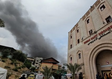 الصحة بغزة: الاحتلال يجبر الجرحى على مغادرة المشفى الاندونيسي
