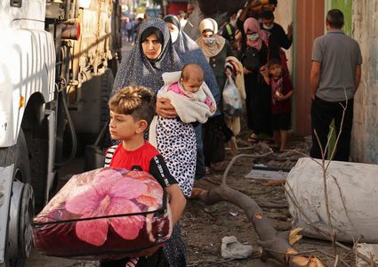 المجلس الوطني يعرب عن قلقه من الأوضاع الإنسانية للنازحين في غزة