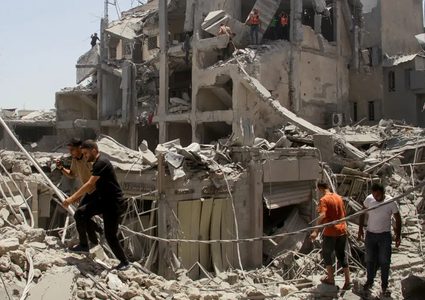 شهداء وجرحى في قصف للاحتلال على مخيم المغازي ومواصي رفح