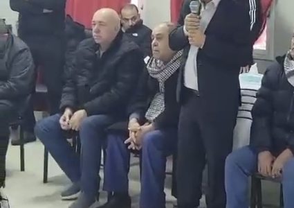 ماجد فرج خلال استقباله لوفد عشائري: مخيم جنين أيقونة النضال