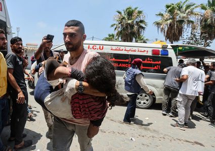 9 شهداء بقصف الجيش الاسرائيلي في النصيرات