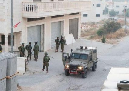 الاحتلال يقتحم قرية دير ابو مشعل