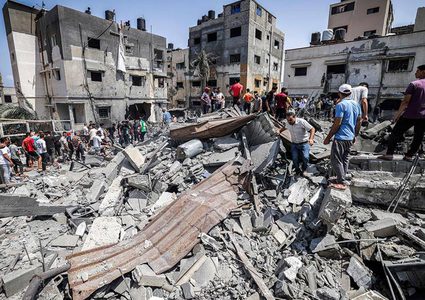 5 شهداء في قصف الاحتلال موقعين بمدينة غزة