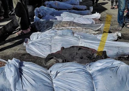 أكثر من 45 ألف شهيدا وآلاف الاصابات في قطاع غزة منذ بدء العدوان