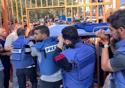 نقابة الصحفيين: استشهاد 10 صحفيين خلال الشهر الماضي