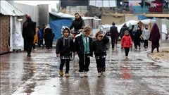 جراء البرد وانعدام المأوى .. ارتفاع وفيات الأطفال في غزة إلى 8