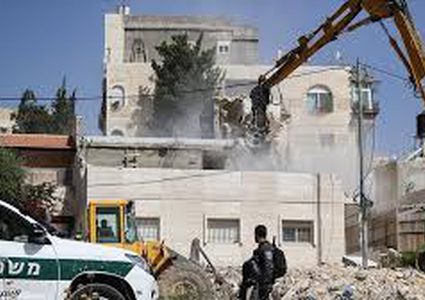 بن غفير يطالب بتكثيف هدم المنازل المأهولة بالسكان في الداخل المحتل