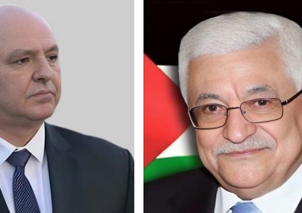 الرئيس الفلسطيني يهنئ نظيره اللبناني بفوزه بالانتخابات