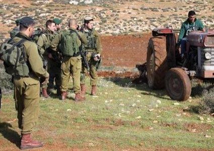 الاحتلال يمنع المواطنين من زراعة أراضيهم في الأغوار الشمالية